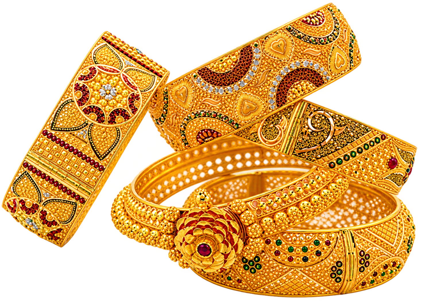 Gold Bangles